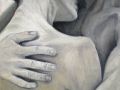 Objatie - ručne maľovaný obraz
