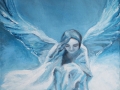 Maľovaný obraz - Anjel