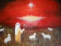 Pastier - ručne maľovaný obraz