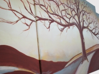 Obraz stromu - ručne maľovaný
